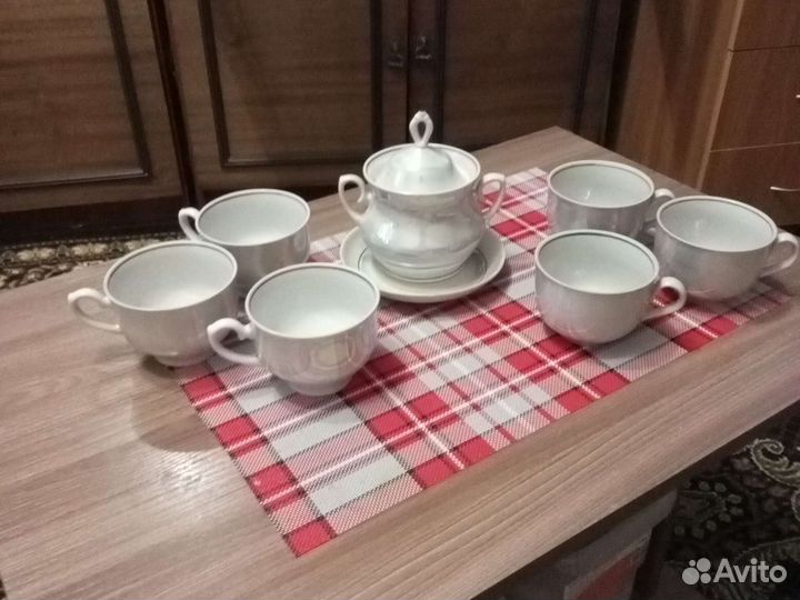 Чайный сервиз СССР фарфор