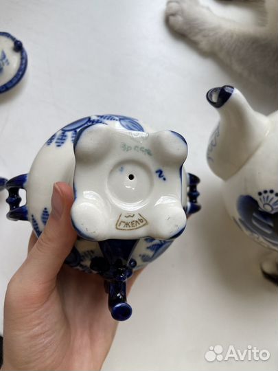 Чайник гжель