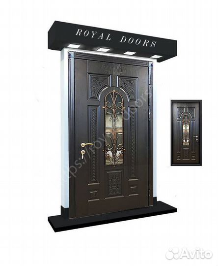 Уличная дверь с терморазрывом