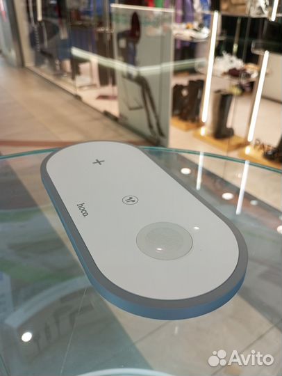 Зарядное беспроводное устройство hoco CW24 3 в 1