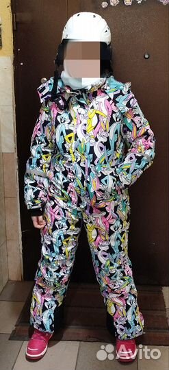 Зимний комбинезон для девочки playtoday 158