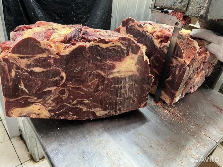 Мясо говядина бескостная в блоках замороженная