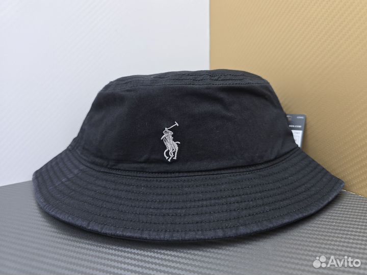 Панама летняя Polo Ralph Lauren чёрная