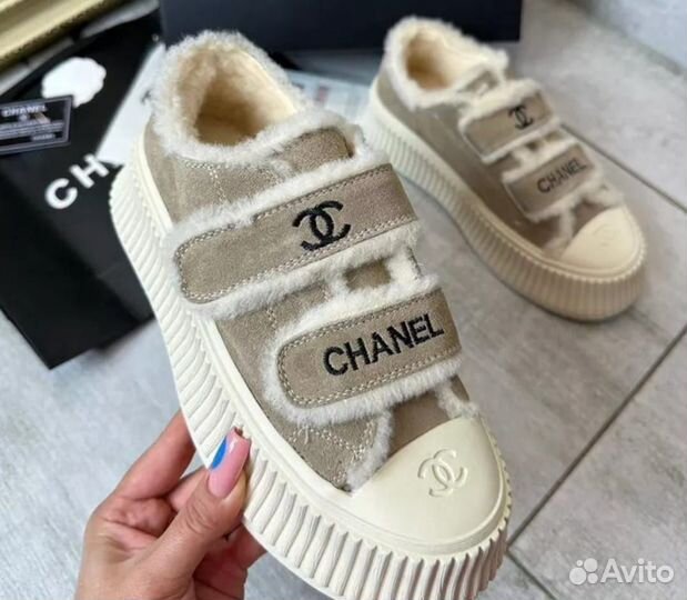 Кеды Chanel зимние