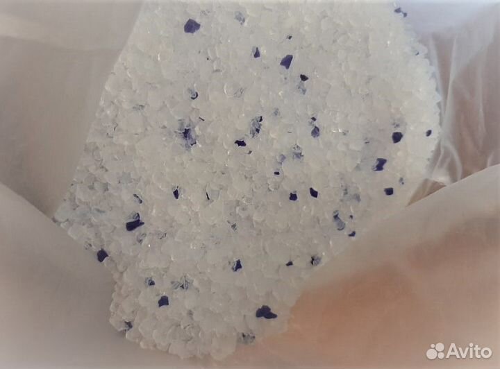 Силикагель колотый для кошачьего туалета 5 литров