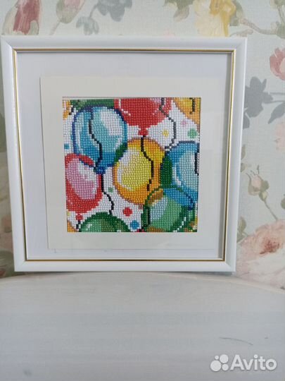 Алмазная мозаика готовые работы