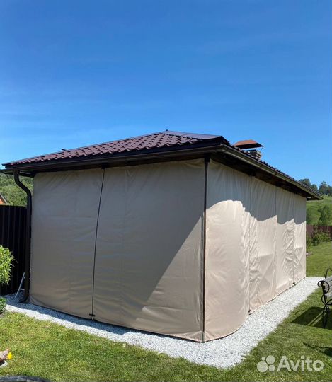 Шторы в беседку