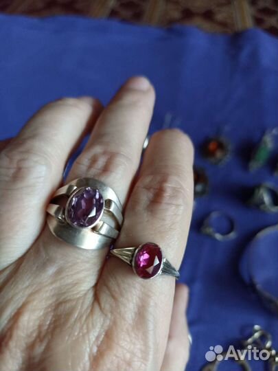 Винтажные серебряные изделия СССР.800, 875, 916,9