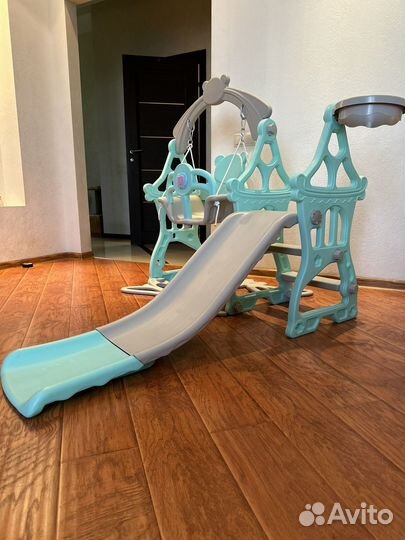 Детский игровой комплекс горка, качель в идеале