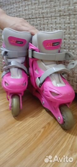 Ролики детские с защитой, размер 28-31