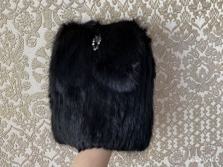 Шапка из меха натуральная