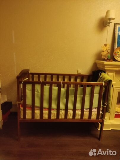 Детская кровать от 3 лет с матрасом бу