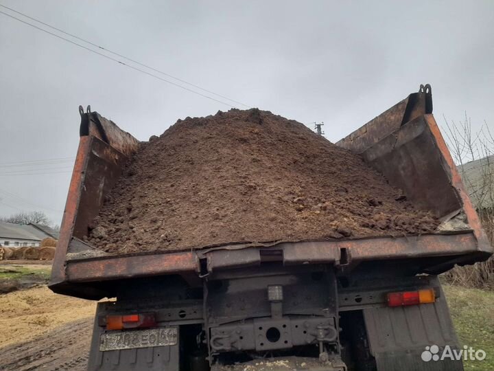 Навоз перегной конский