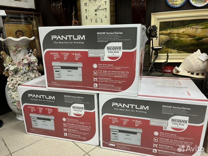 Мфу Pantum M6506NW новый