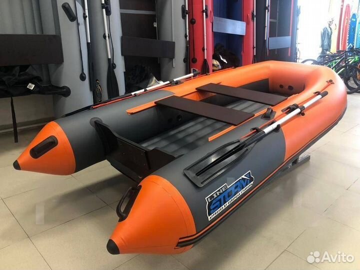 Лодка пвх Stormline Adventure Standard AL 340 крас