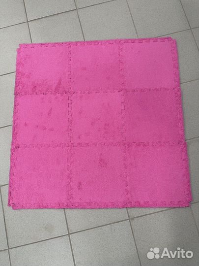 Коврик пазл детский 90х90 см