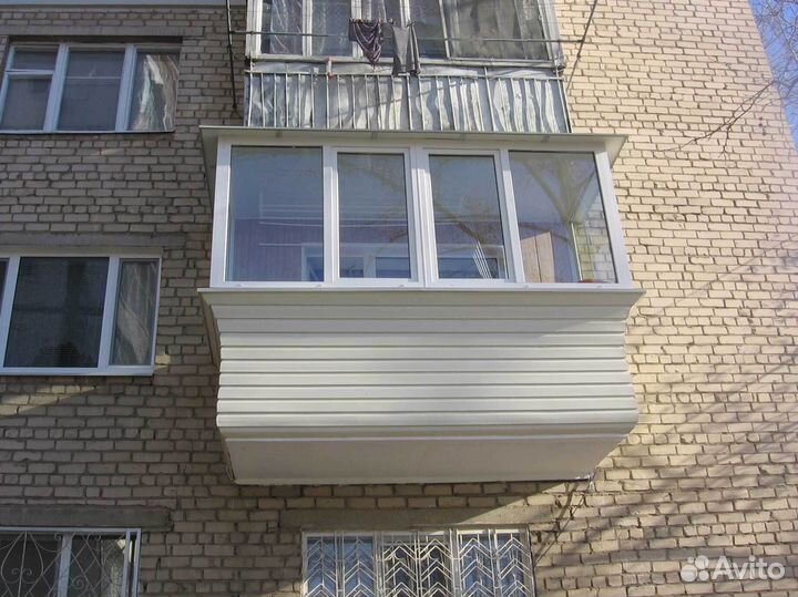 Балкон остекление пвх