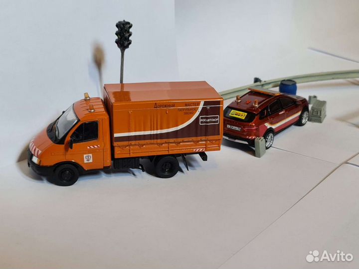 Лада Веста - Дорожная Служба 1/43