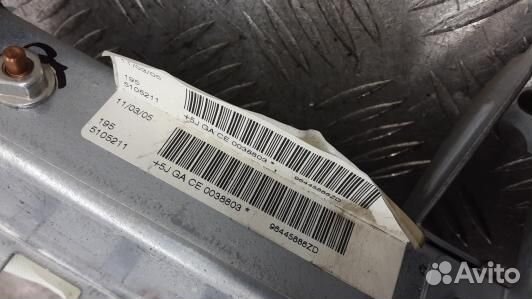 Подушка безопасности пассажира peugeot 407 (97K30I