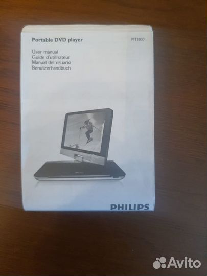 Портативный DVD плеер Philips