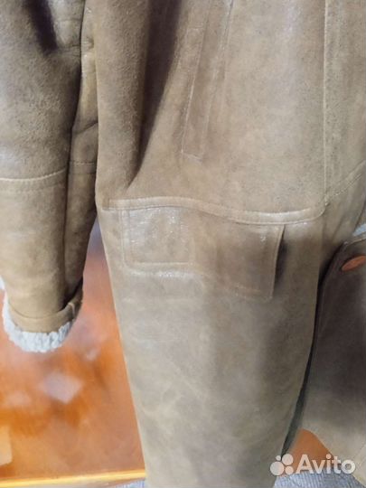 Две дубленки на перепошив(реставрацию)