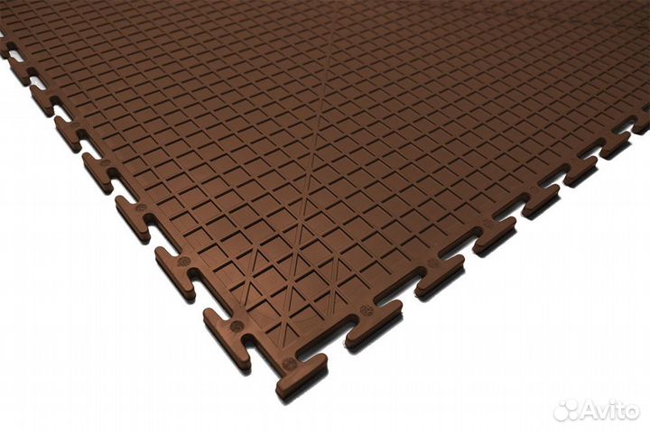 Плитка пвх Sold Skin, 7 мм, 500*500, т-образный за