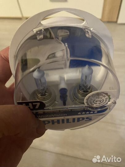 Лампы Philips Whitevision H7