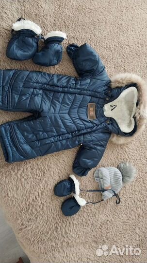 Зимний комбинезон для мальчика