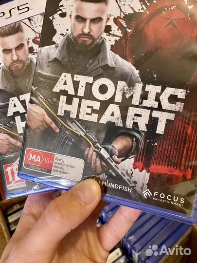 Atomic heart PS5 (новый) озвучка