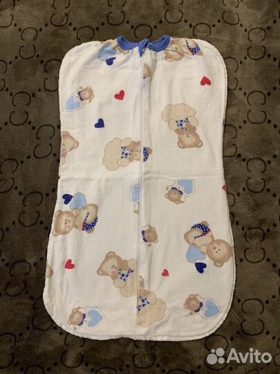 Пеленка кокон на молнии