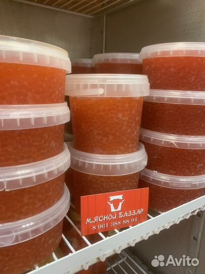 Икра красная горбуши камчатская