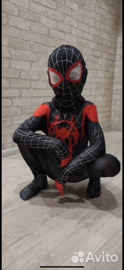 Прокат Карнавальный костюм Человек-паук рост 120