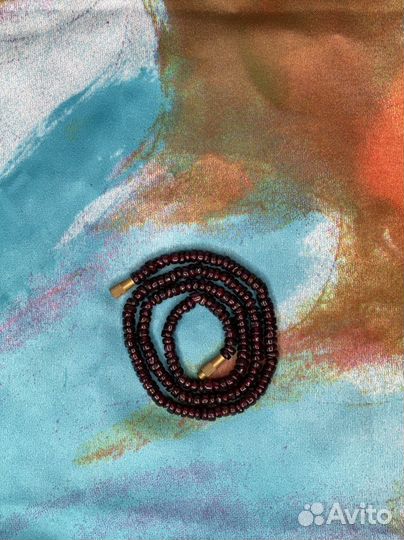 Гранатовые бусы