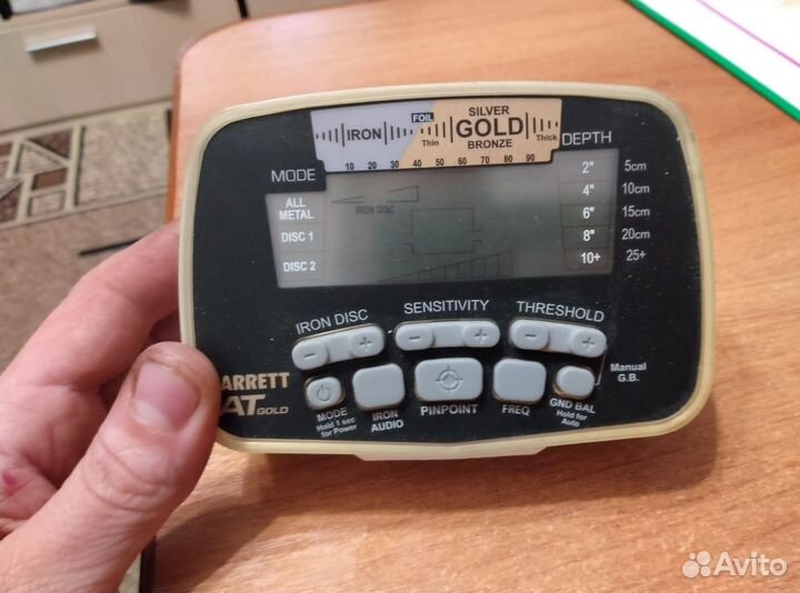 Металлоискатель garrett AT gold