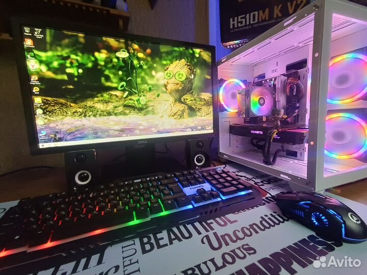 Игровой компьютер весь набор