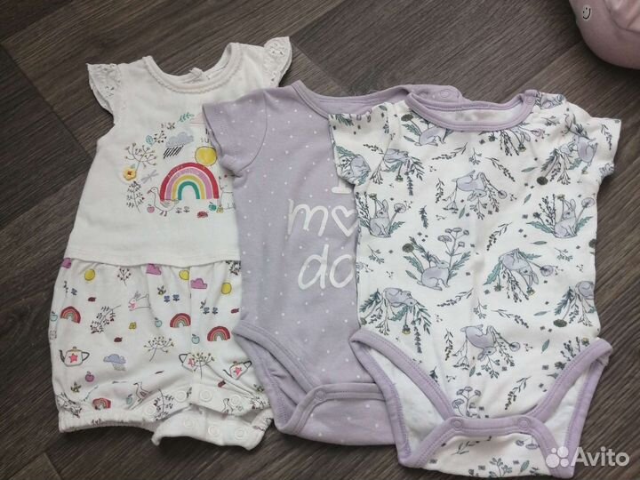 Одежда для девочки пакетом 62-68