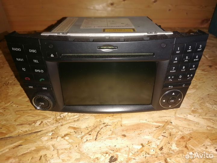 Магнитола w211 command ntg 2.5