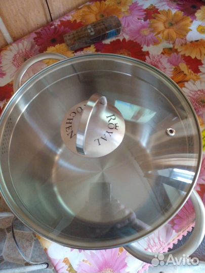 Кастрюля из нержавейки 6 л