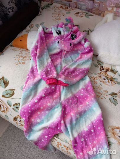 Комбинезон кигуруми единорожка