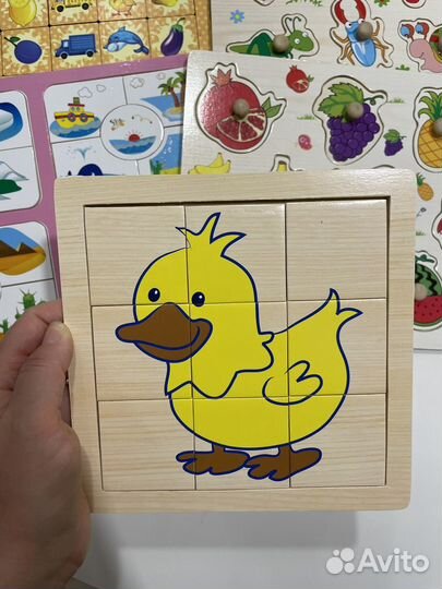 Деревянные сортеры монтессори