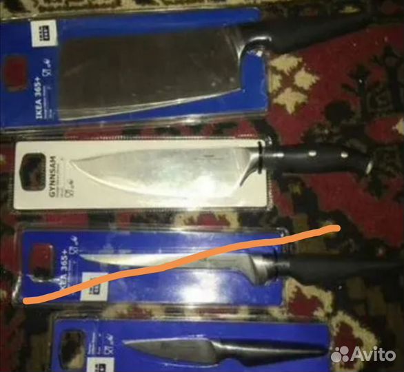 Кухонный ножи Икеа