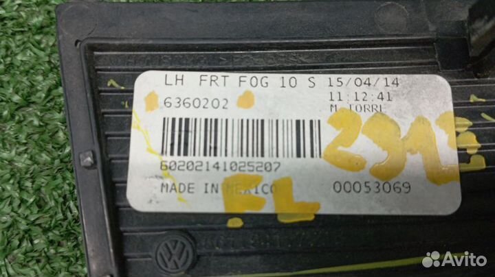 Катафот Volkswagen Passat Левый Передний