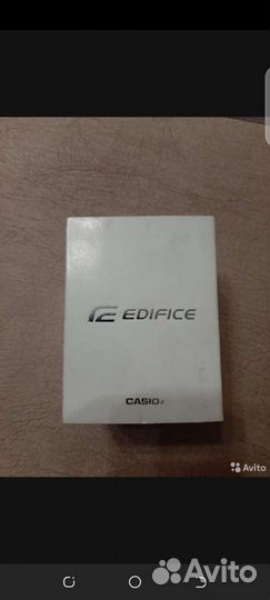Мужские наручные часы casio edifice