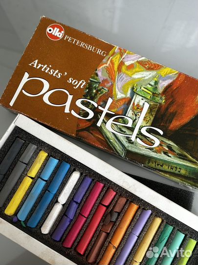 Пастель сухая художественная