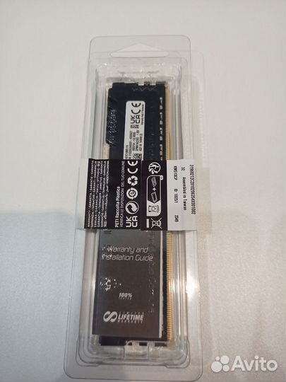 Оперативная память Kingston 16gb ddr4 3733mhz