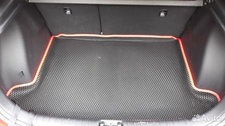 Коврик багажника kia rio киа рио