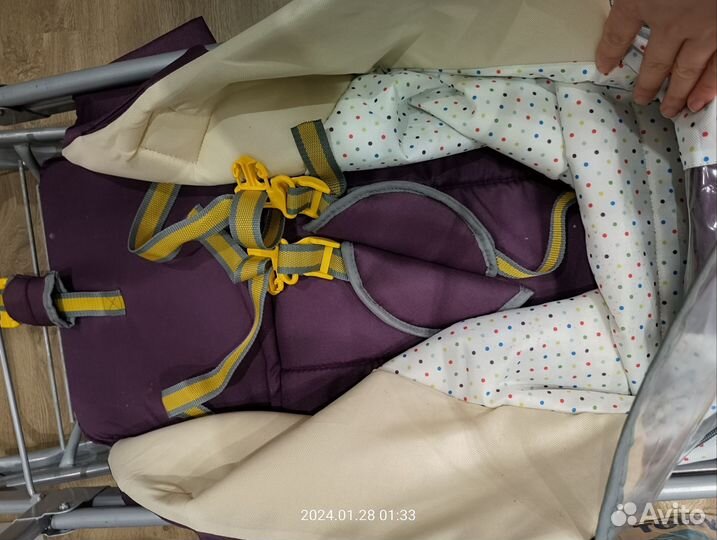 Санки коляска ника 4