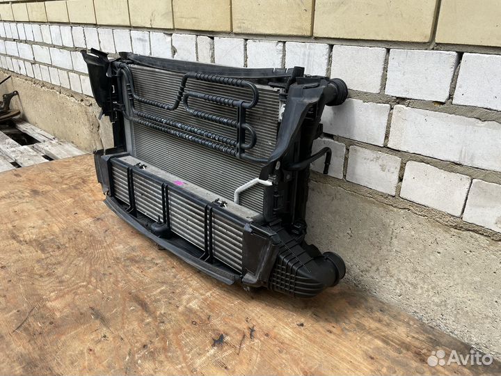 Кассета радиаторов mercedes w204 C200 Kompressor