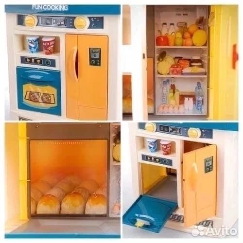 Детская интерактивная кухня 100 см