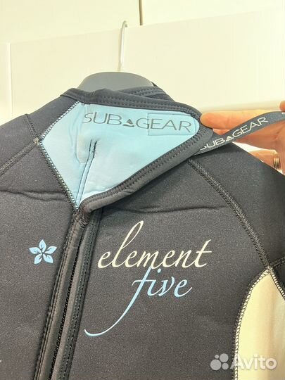 Костюм для дайвинга, женский 5 мм